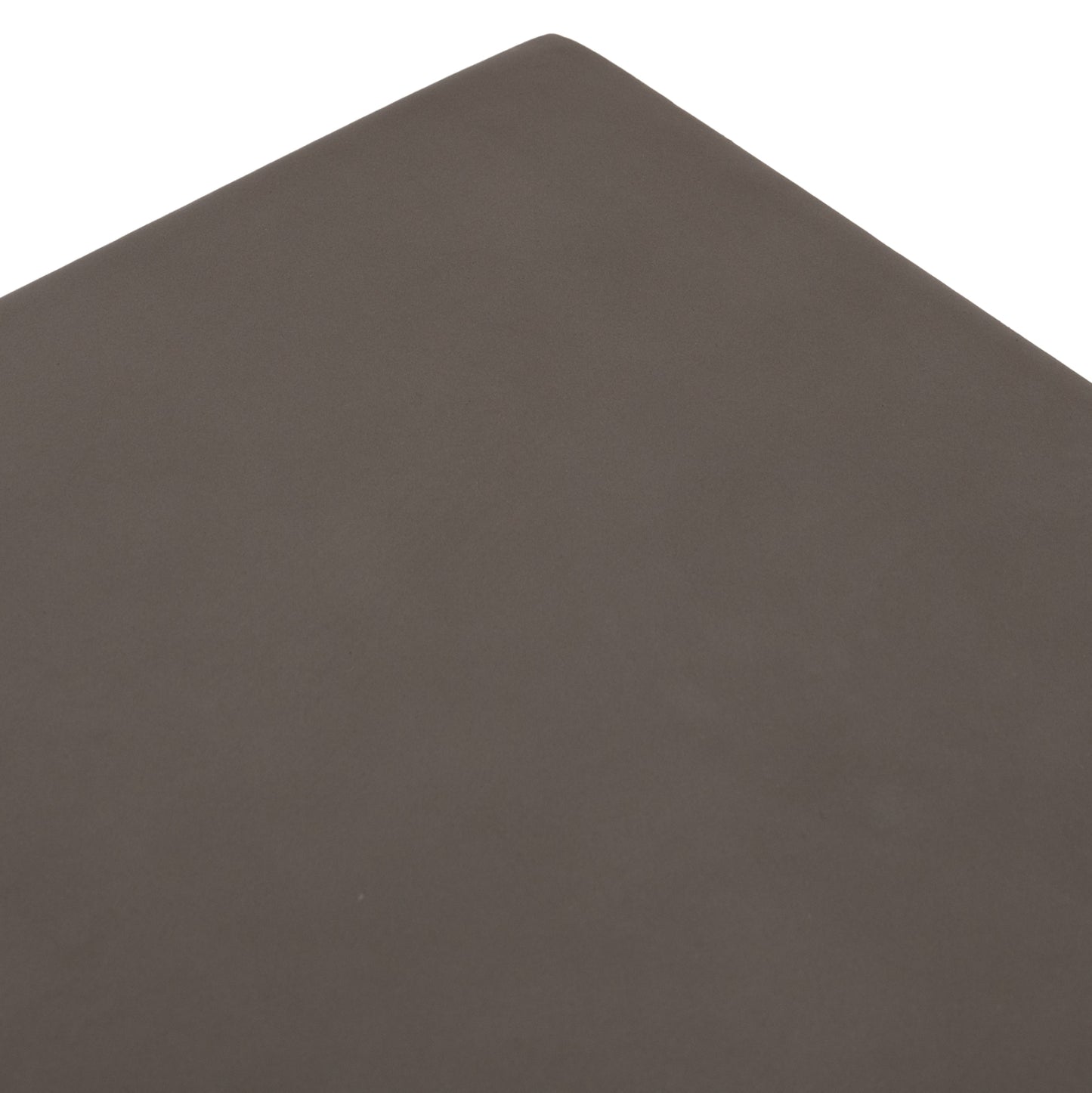 Square Stool With Rope Handles Zak Hm6581.01 Fiber Cement In Grey 36x36x45.5hcm.