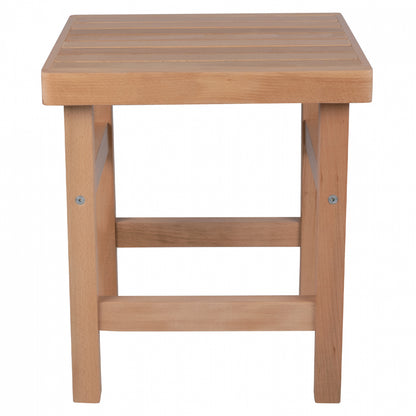 Stool-table Natural Soaking Koli 40x40x45 Cm Hm289.03