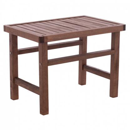 Wooden Table-stool Walnut 60Χ40x45Υ Cm.