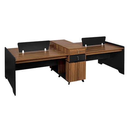 Professional Workstation 4 People Hm2349 Supreme 290x120x101