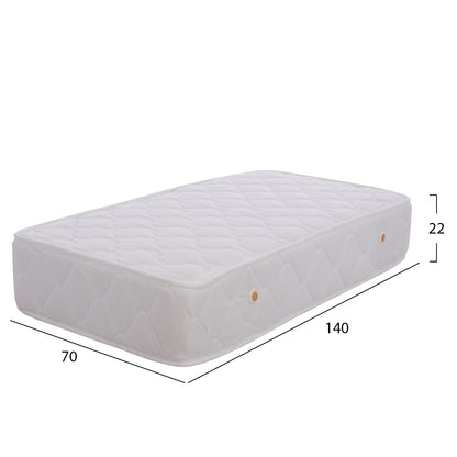 Mattress For Children “babycloud”, Bonnell Springs, Double-sided, 70x140 Cm