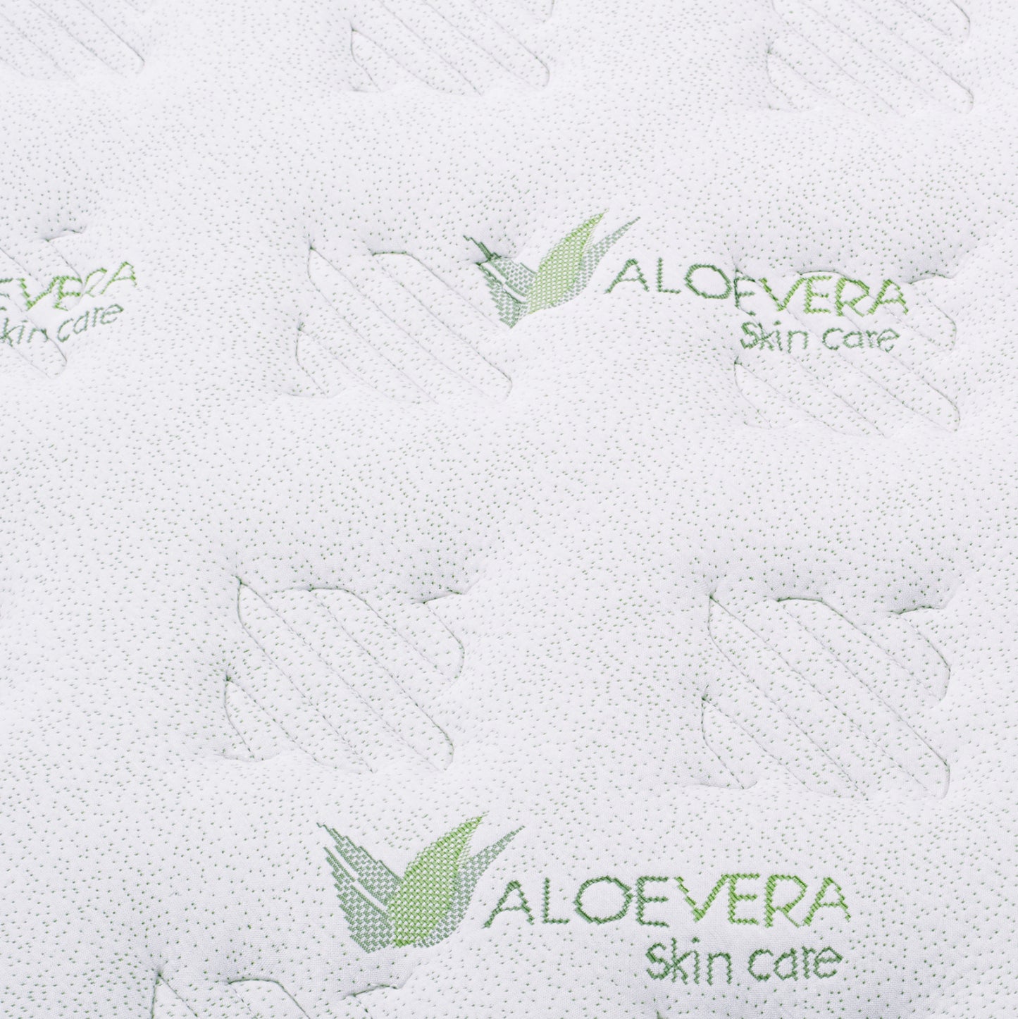 Mattress Continuous Spring With Mattress Pad Aloe Vera 110x90 Hm372.12 Single Sided