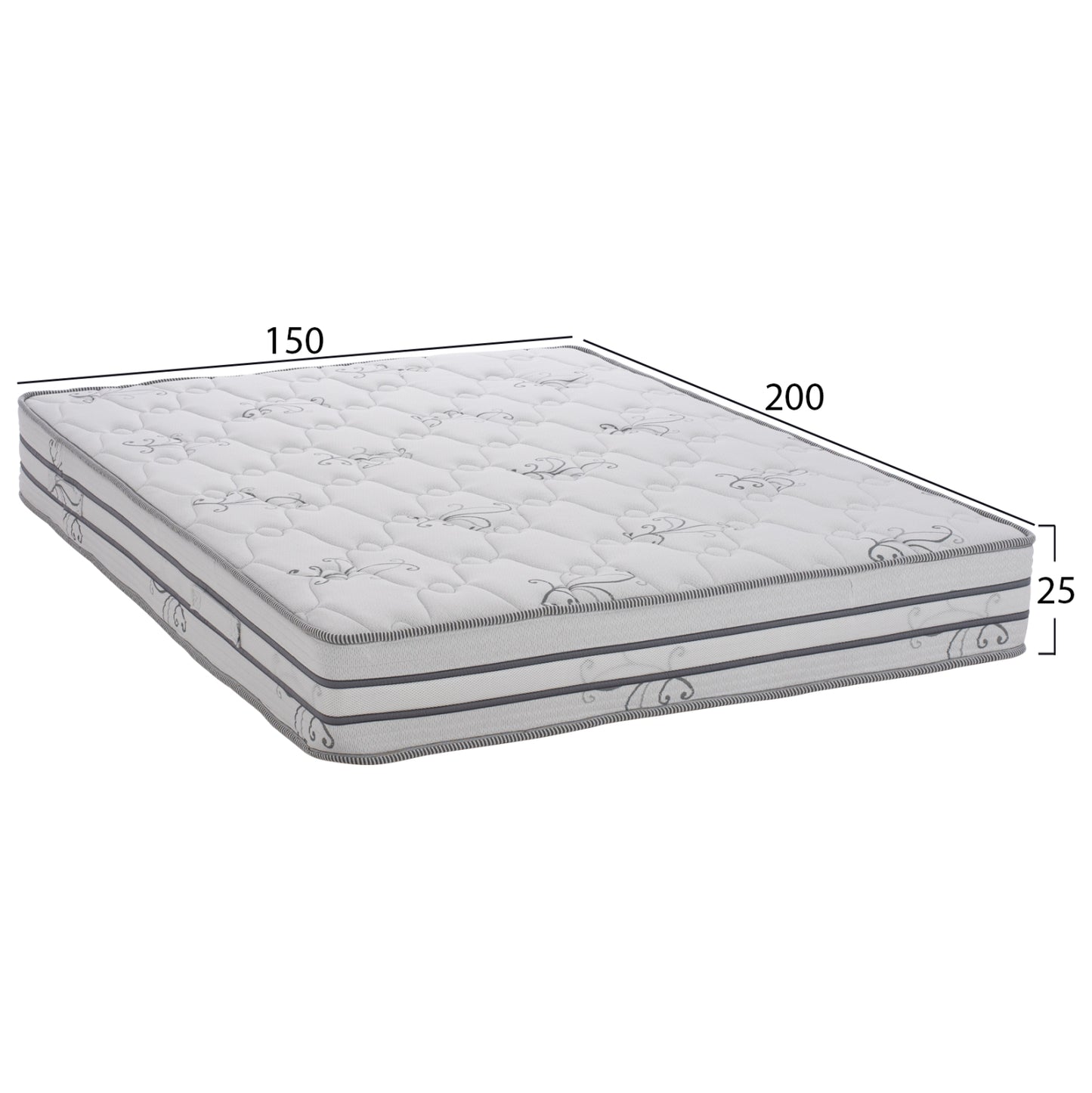 Mattress Dreamtopia Series Andriana Hm658.150 150x200x24h