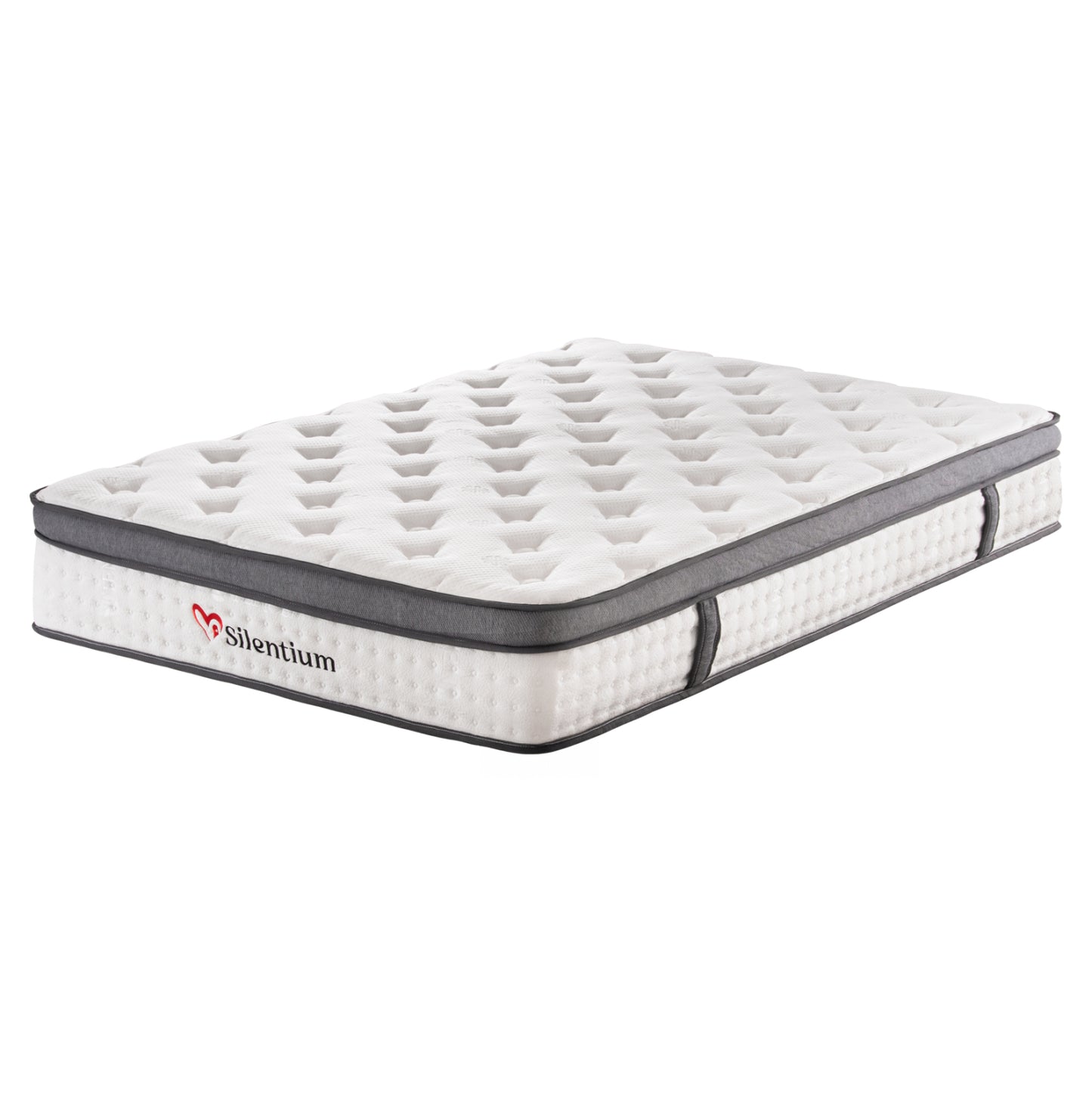 Mattress Double Silentium Hm749.04 Pocket Springs--white 140x200x30hcm
