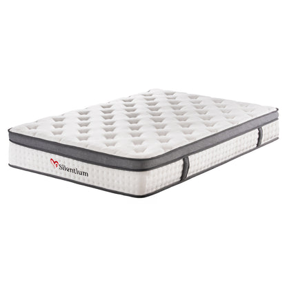 Mattress Double Silentium Hm749.04 Pocket Springs--white 140x200x30hcm