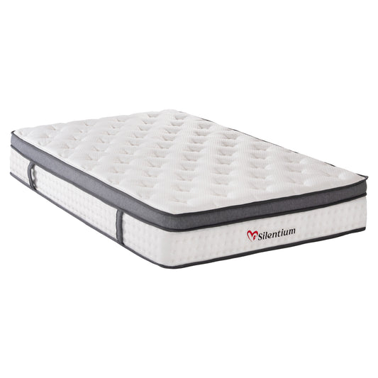 Mattress Double Silentium Hm749.04 Pocket Springs--white 140x200x30hcm