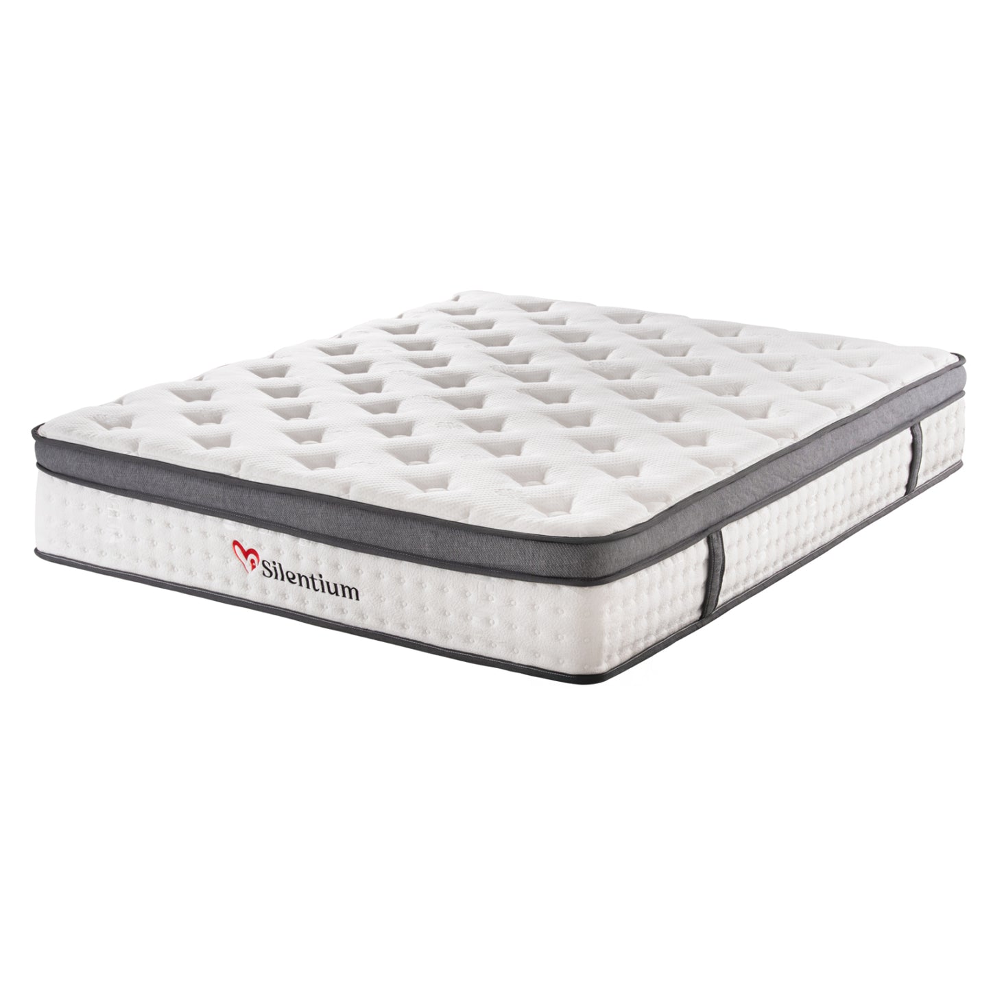 Mattress Double Silentium Hm749.05 Pocket Springs--white 150x200x30hcm