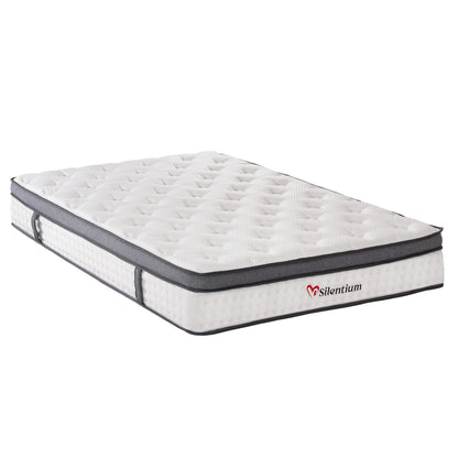 Mattress Double Silentium Hm749.05 Pocket Springs--white 150x200x30hcm