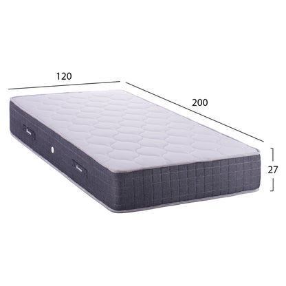 Hm656.120 Dreamtopia Mattress, Series Cloud09, Bonnell Spring 120x200x27h