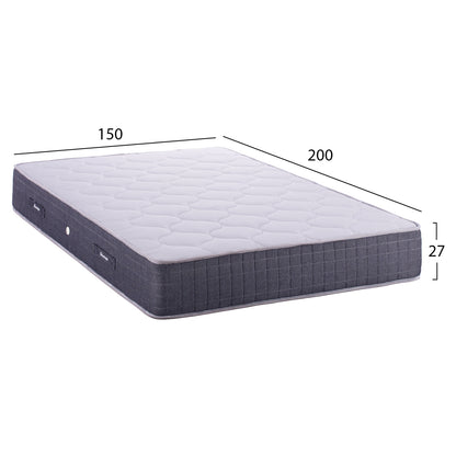 Hm656.150 Dreamtopia Mattress, Series Cloud09, Bonnell Spring, 150x200x27h