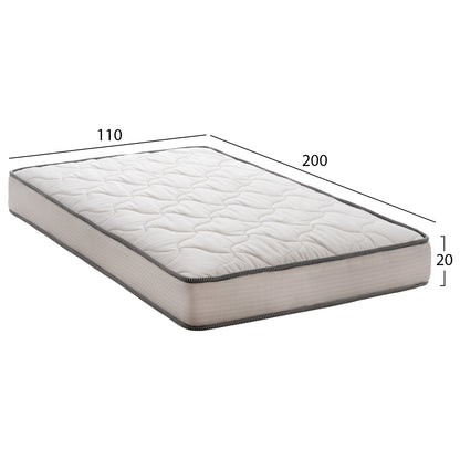 Hm654.110-200 Dreamtopia Mattress, Series Atlas, 110x200x20h