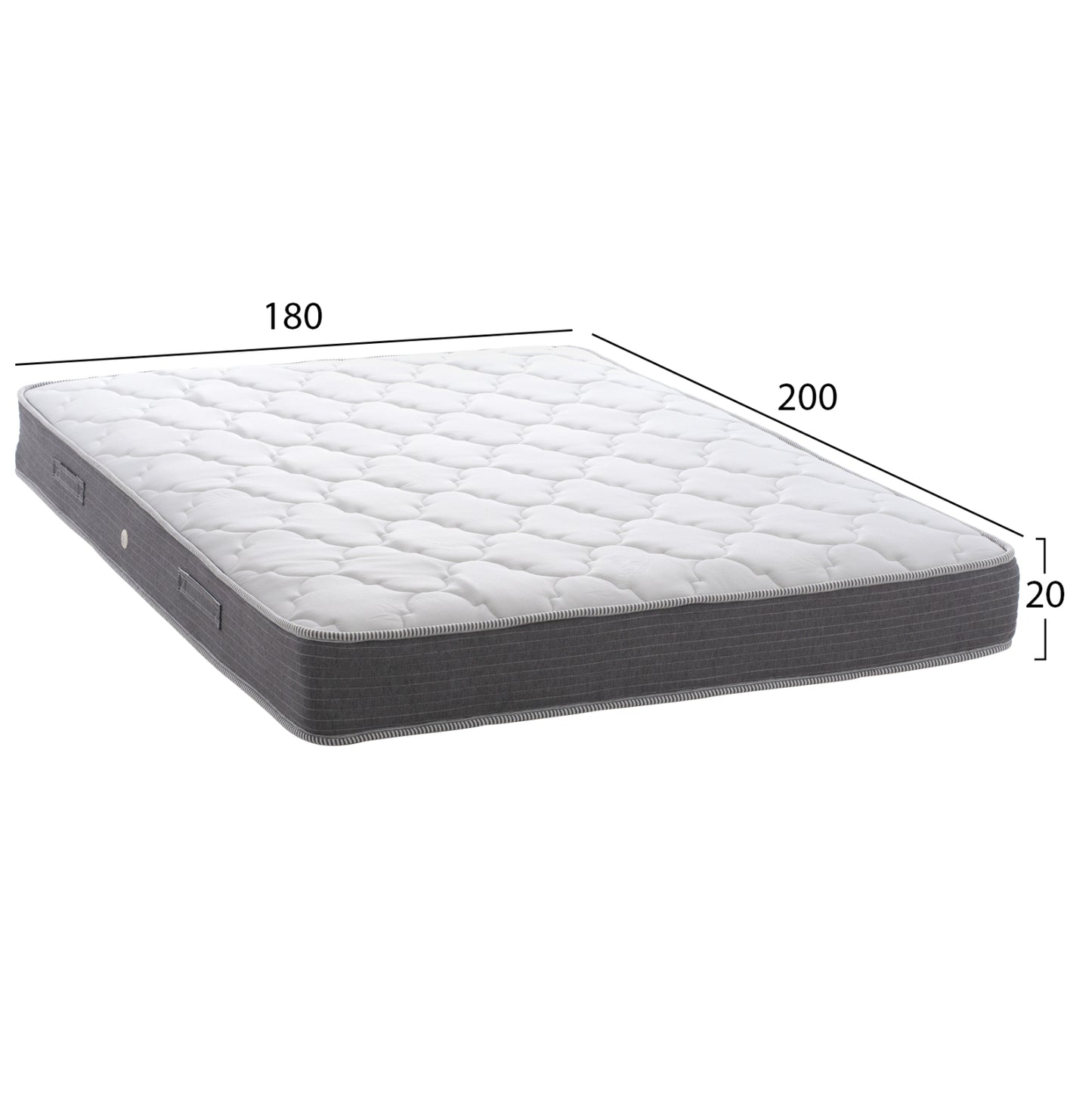 Mattress Dreamtopia, Series Lullaby Aloe Vera, Hm655.180-200, Bonnell, 180x200x20hcm.