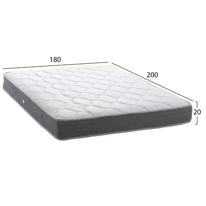 Mattress Dreamtopia, Series Lullaby Aloe Vera, Hm655.180-200, Bonnell, 180x200x20hcm.