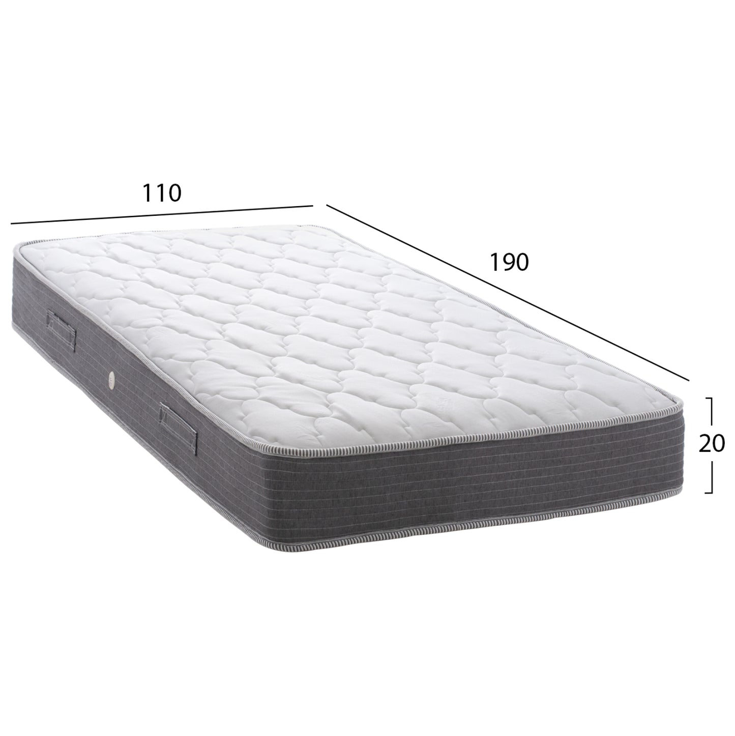 Mattress Dreamtopia, Series Lullaby Aloe Vera, Fb9655.110, 110x19x20h