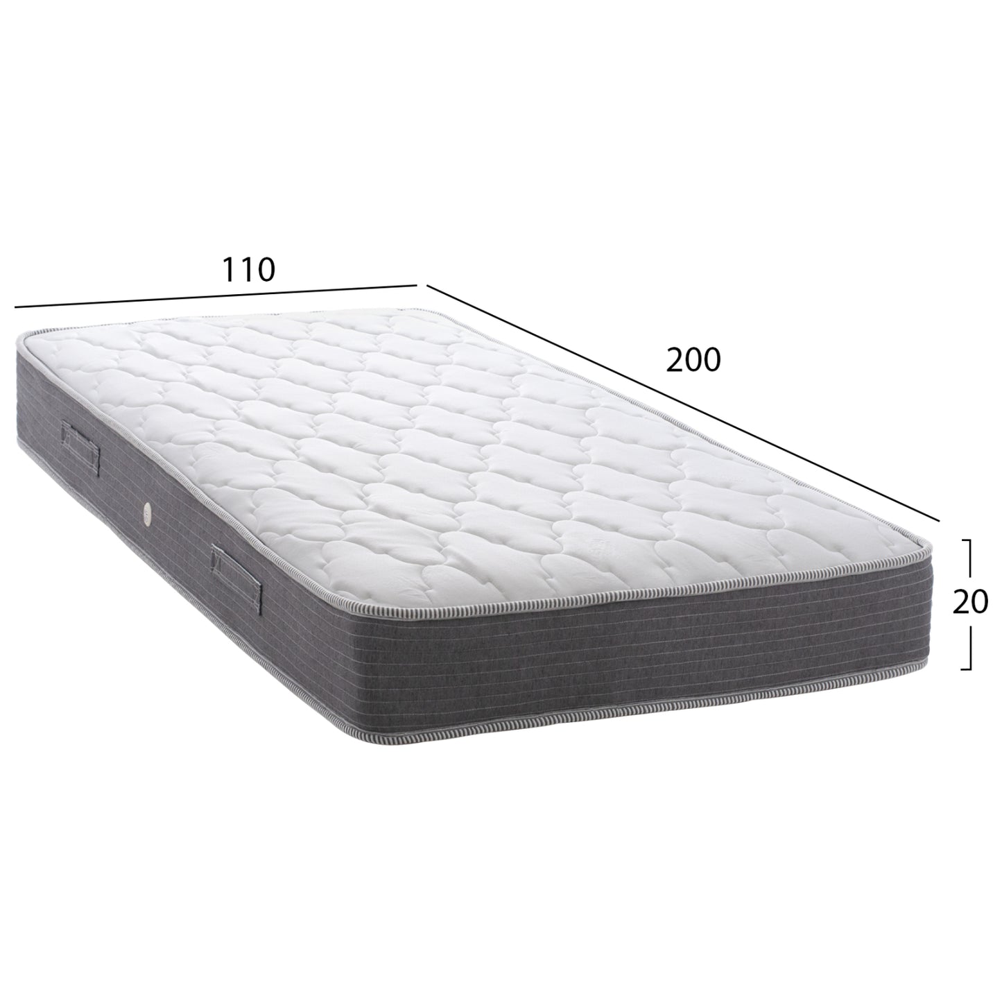 Mattress Dreamtopia, Series Lullaby Aloe Vera, Fb9655.110-200, 110x200x20h