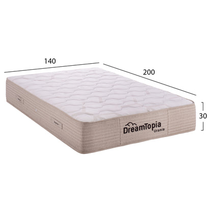 Hm659.140 Dreamtopia Mattress, Series Urania, 140x200x30h