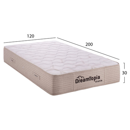 Hm659.120 Dreamtopia Mattress, Series Urania, 120x200x30h