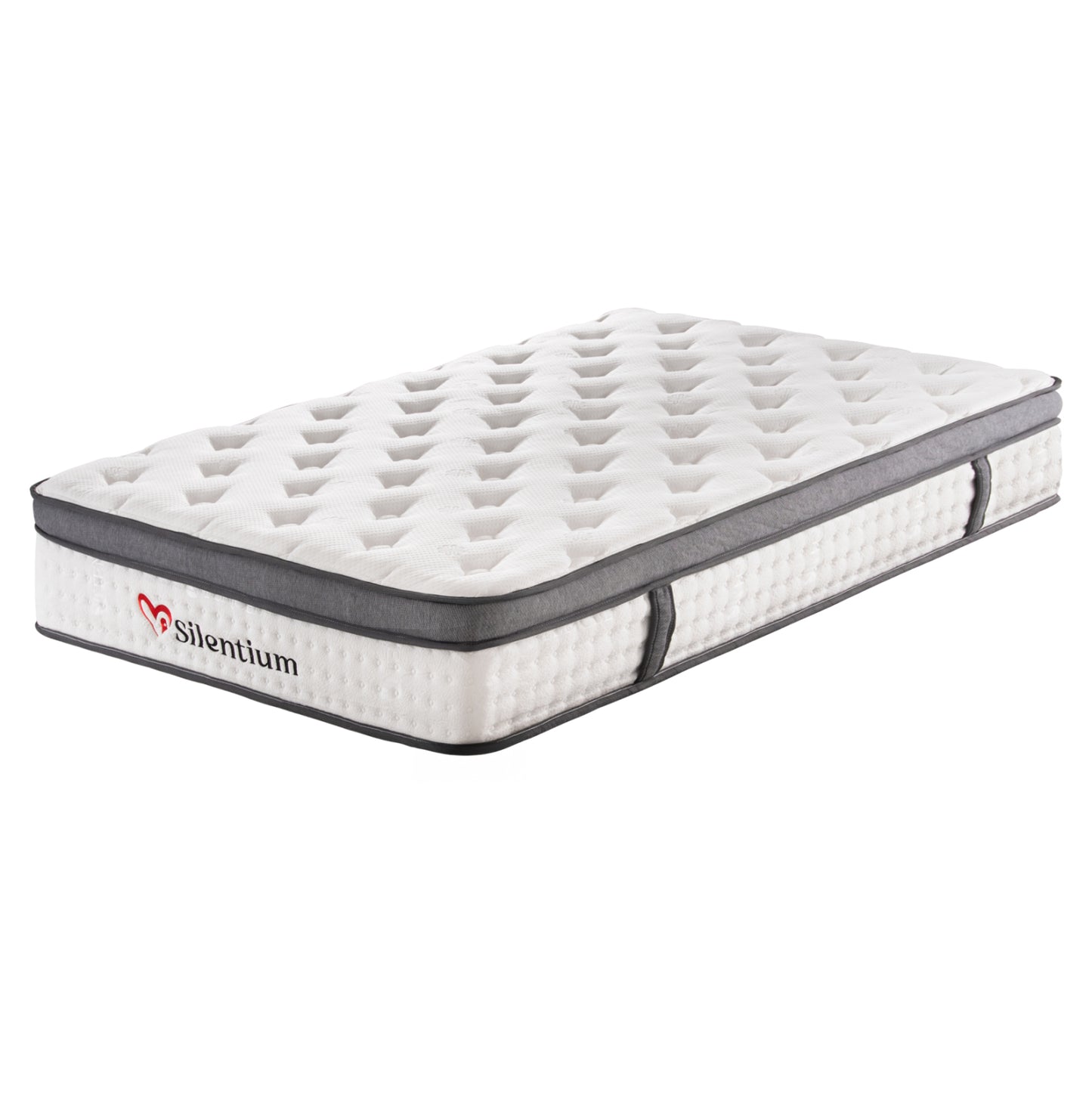 Mattress Single Silentium Hm749.01 Pocket Springs--white 90x190x30hcm