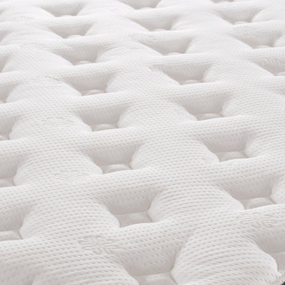 Mattress Single Silentium Hm749.01 Pocket Springs--white 90x190x30hcm