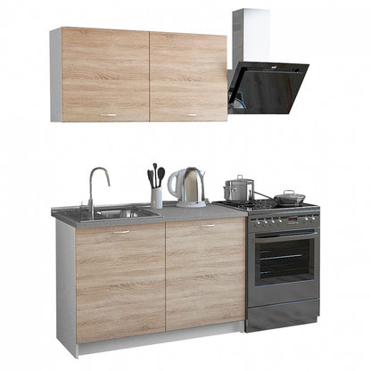 Kitchen Unit Melamine Sonama-white Hm2439 46-29.2x120y Cm.