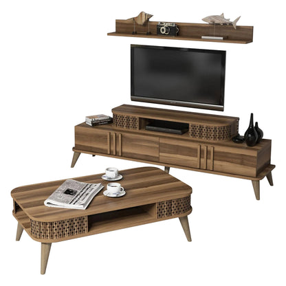 Living Room Composition Hm11848.02 2pcs In Walnut