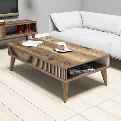Living Room Composition Hm11845.01 3pcs Walnut-white