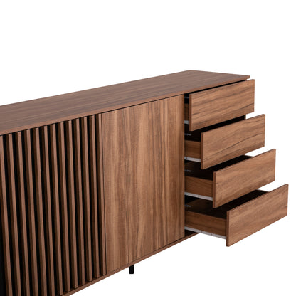 Living Room Set 4pcs Harry Hm21091 Buffet-coffee Table-tv Stand-display Cabinet