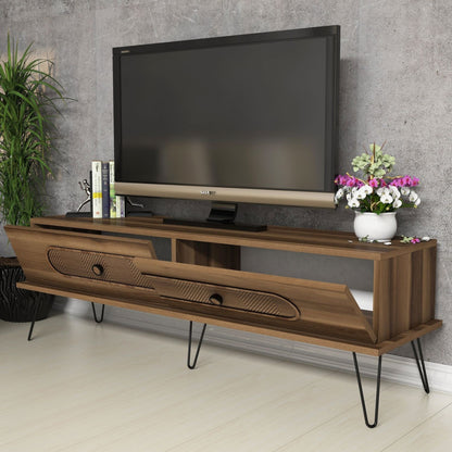 Living Room Composition Hm11851.03 2pcs Melamine In Walnut
