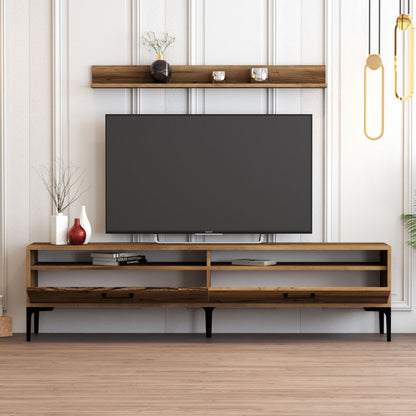 Living Room Composition Hm11856.01 2pcs Melamine In Walnut