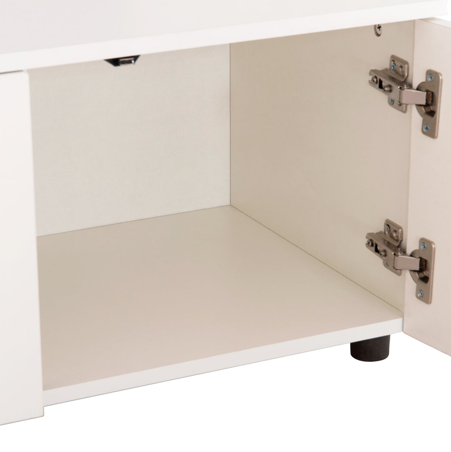 Tv Furniture Combo Dort Hm18076.01 Melamine In Sonama-white 249.5x42.2x199.5hcm.