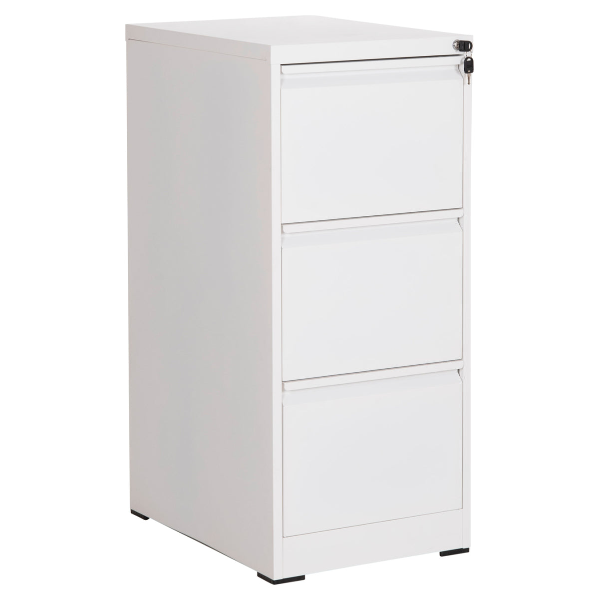 Office Filing Cabinet (3) Sider Hm6636.02 White Metal 45.5x62x103.5hcm.