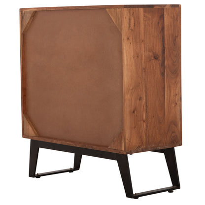 Drawer Fansi 3 Drawer Hm8474.11 From Solid Acacia Wood 80Χ35Χ86