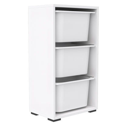 Chest Of Drawers Sani Hm18218.01 Melamine In White-white P.e. Drawers 45,5x30x83hcm.