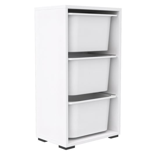 Chest Of Drawers Sani Hm18218.01 Melamine In White-white P.e. Drawers 45,5x30x83hcm.