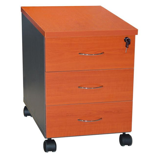 Professional Office Drawer Hm2011.03 Cherry Color With 3 Drawers 38x48x53cm