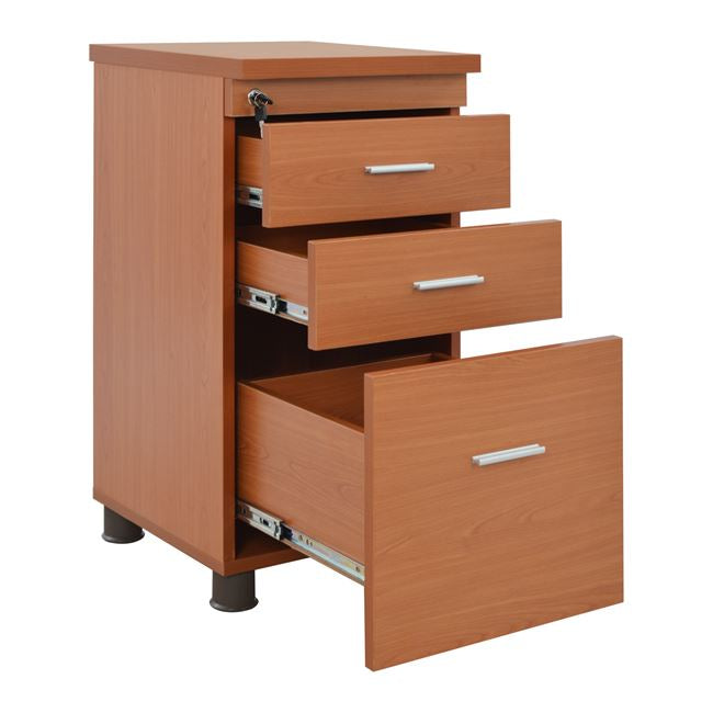 Office Professional Drawer In Cherry Color Hm2049.13 40x52x60 Cm.