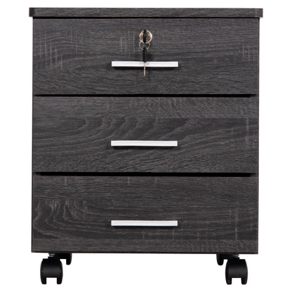 Office Drawer Hayden Hm2282.01 Melamine In Grey Color 39.5x40x46.5hcm.