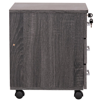Office Drawer Hayden Hm2282.01 Melamine In Grey Color 39.5x40x46.5hcm.