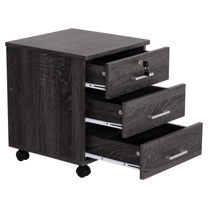 Office Drawer Hayden Hm2282.01 Melamine In Grey Color 39.5x40x46.5hcm.