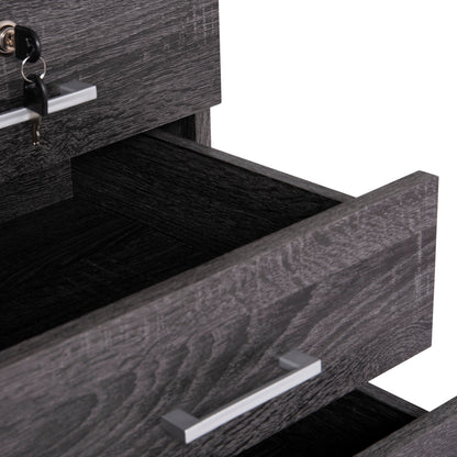 Office Drawer Hayden Hm2282.01 Melamine In Grey Color 39.5x40x46.5hcm.