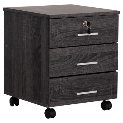 Office Drawer Hayden Hm2282.01 Melamine In Grey Color 39.5x40x46.5hcm.