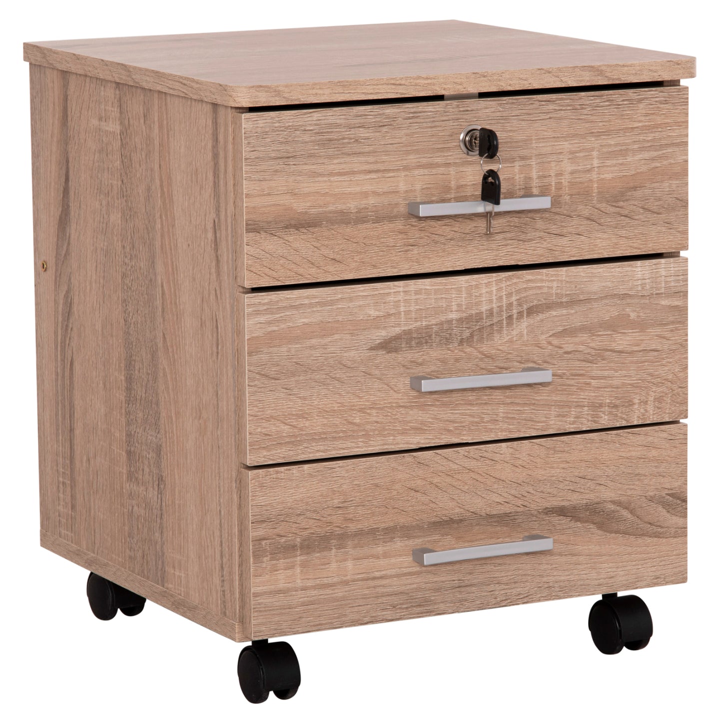 Office Drawer Hayden Hm2282.02 Melamine In Sonama Color 39.5x40x46.5hcm.