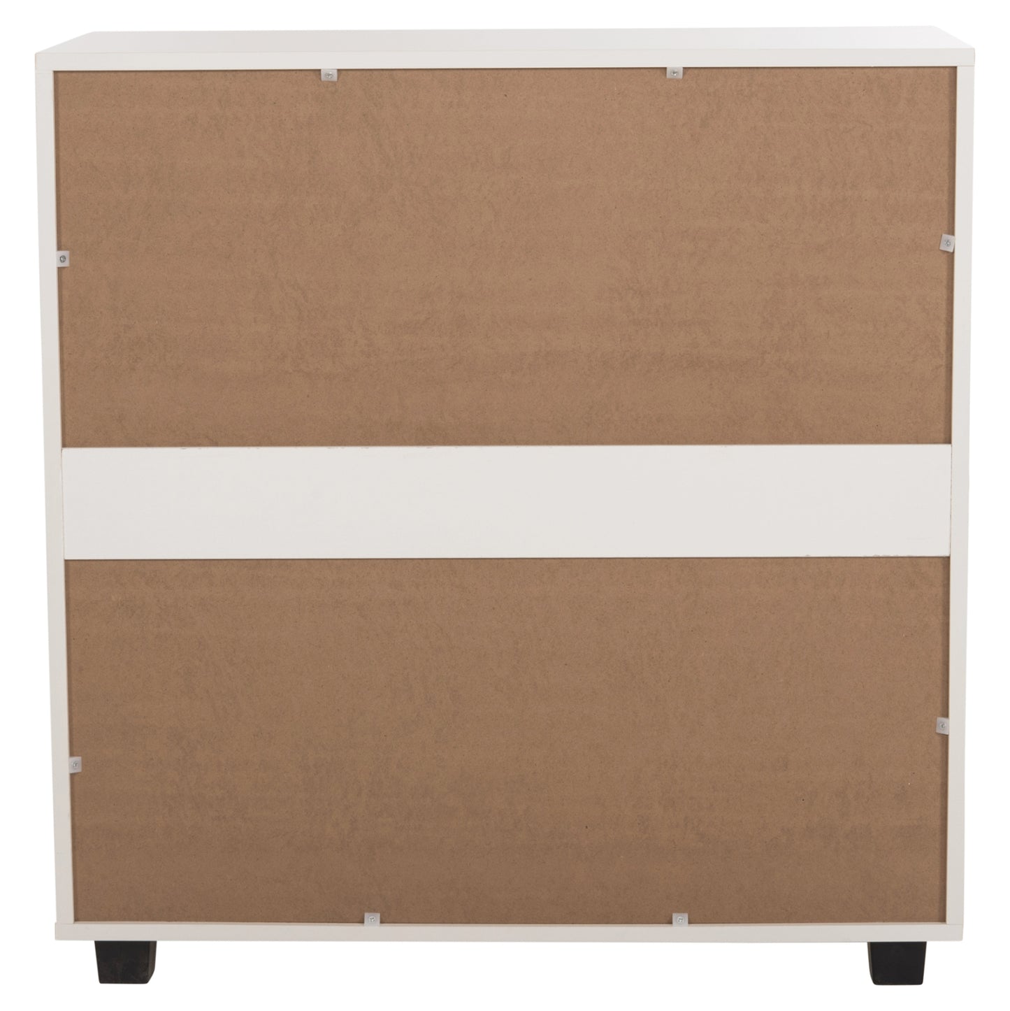 Chest Of Drawers Thorgan Hm9880.03 Melamine In White-4 Drawers 80Χ40Χ83hcm.