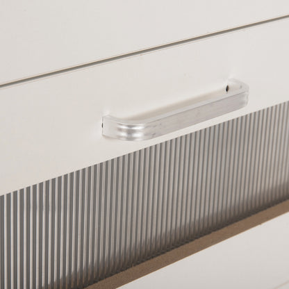 Chest Of Drawers Thorgan Hm9880.03 Melamine In White-4 Drawers 80Χ40Χ83hcm.