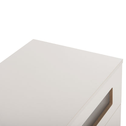 Chest Of Drawers Thorgan Hm9880.03 Melamine In White-4 Drawers 80Χ40Χ83hcm.