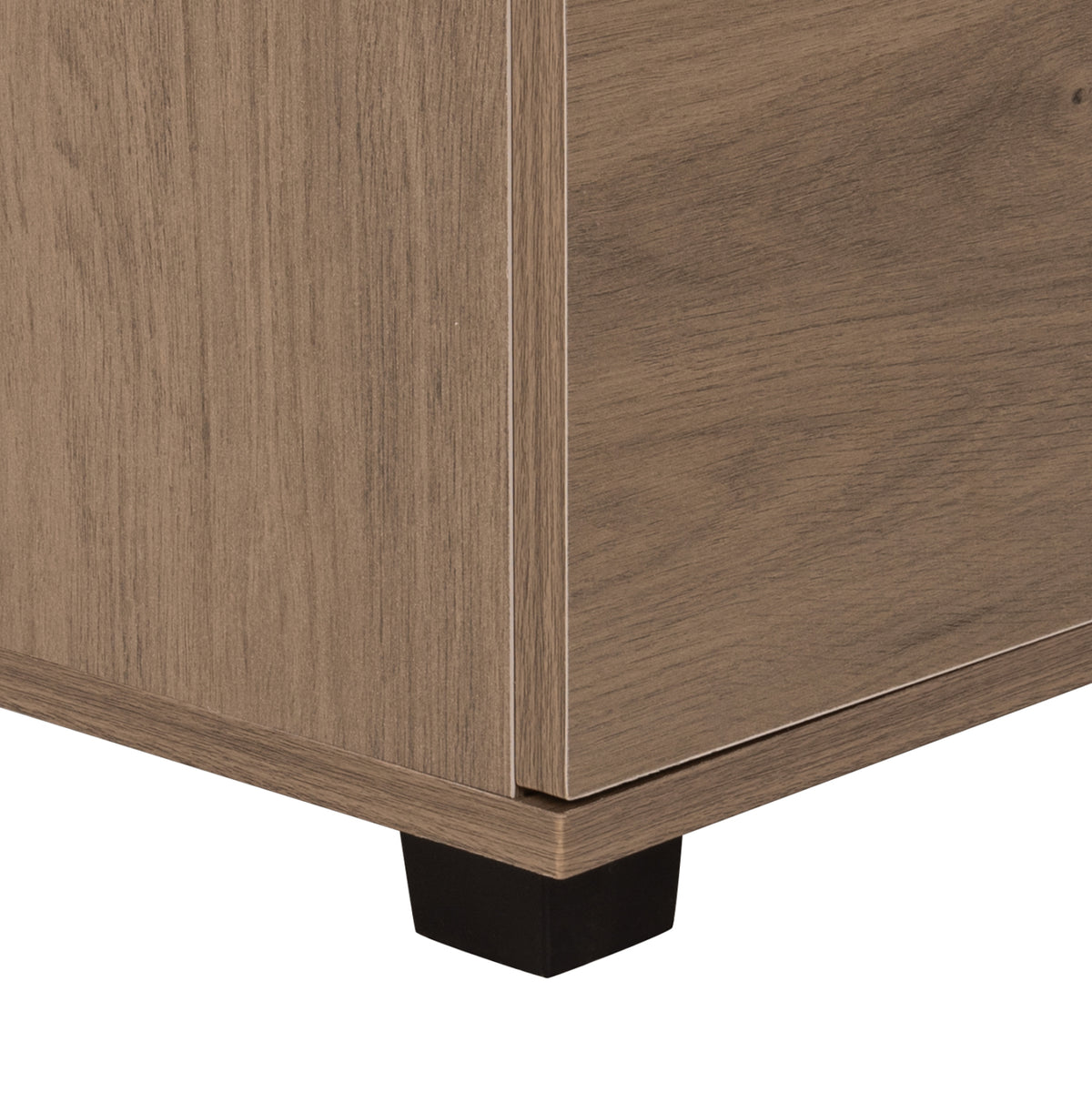 Chest Of Drawers Thorg Hm8996.05 4-drawer Melamine In Natural Wood 80x40x83hcm.