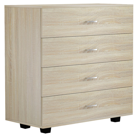 Hm8996.01 4-drawer Cabinet Thorg, Sonoma, Melamine, 80x40x83h
