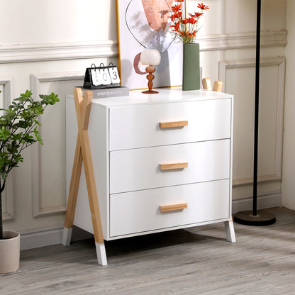 Chest Of Drawers For Kids Paschal Hm2493.03 Melamine-pine Wood 76x40x80.5hcm.