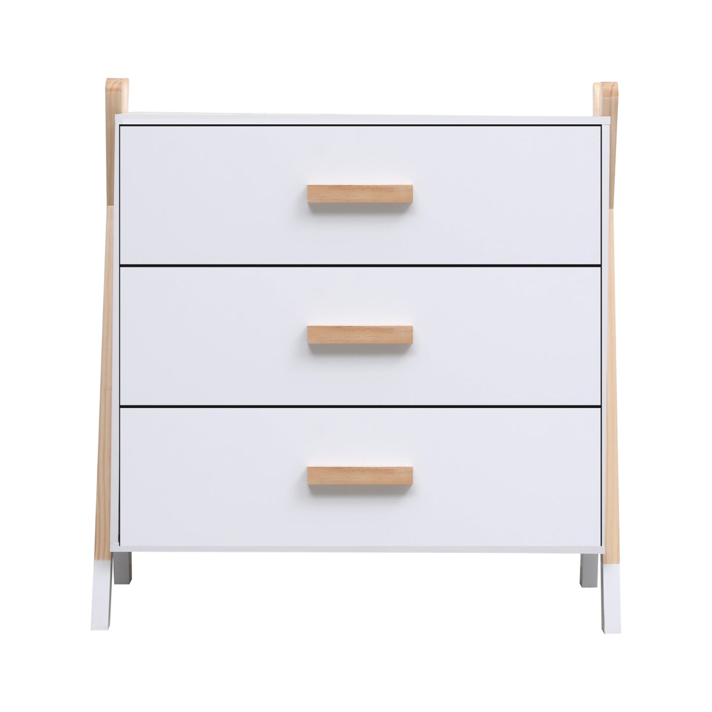 Chest Of Drawers For Kids Paschal Hm2493.03 Melamine-pine Wood 76x40x80.5hcm.
