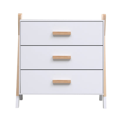 Chest Of Drawers For Kids Paschal Hm2493.03 Melamine-pine Wood 76x40x80.5hcm.